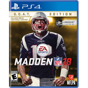 MADDEN NFL 18  G.O.A.T Edition PS4