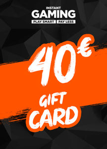 Carte cadeau 40 Euros Instant Gaming