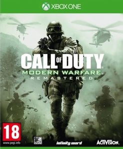 Call of Duty Modern Warfare Remastered XBOX ONE